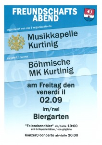 plakat frreundschaftsabend